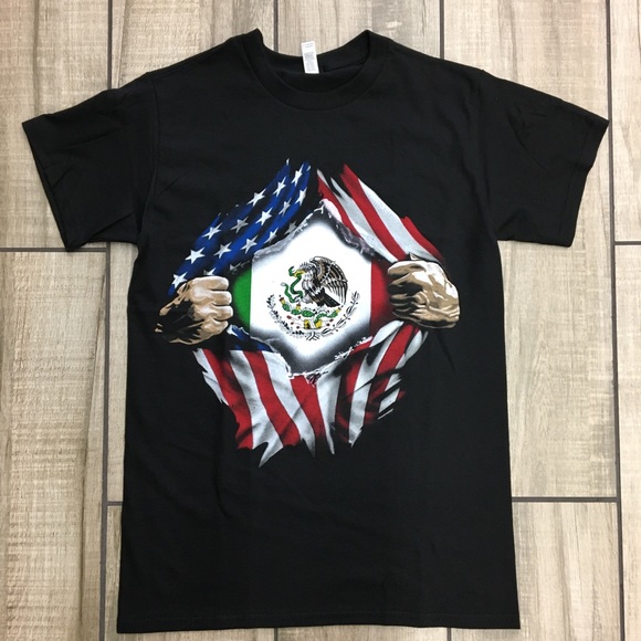 Mexican American Flag T Shirt | Poshmark